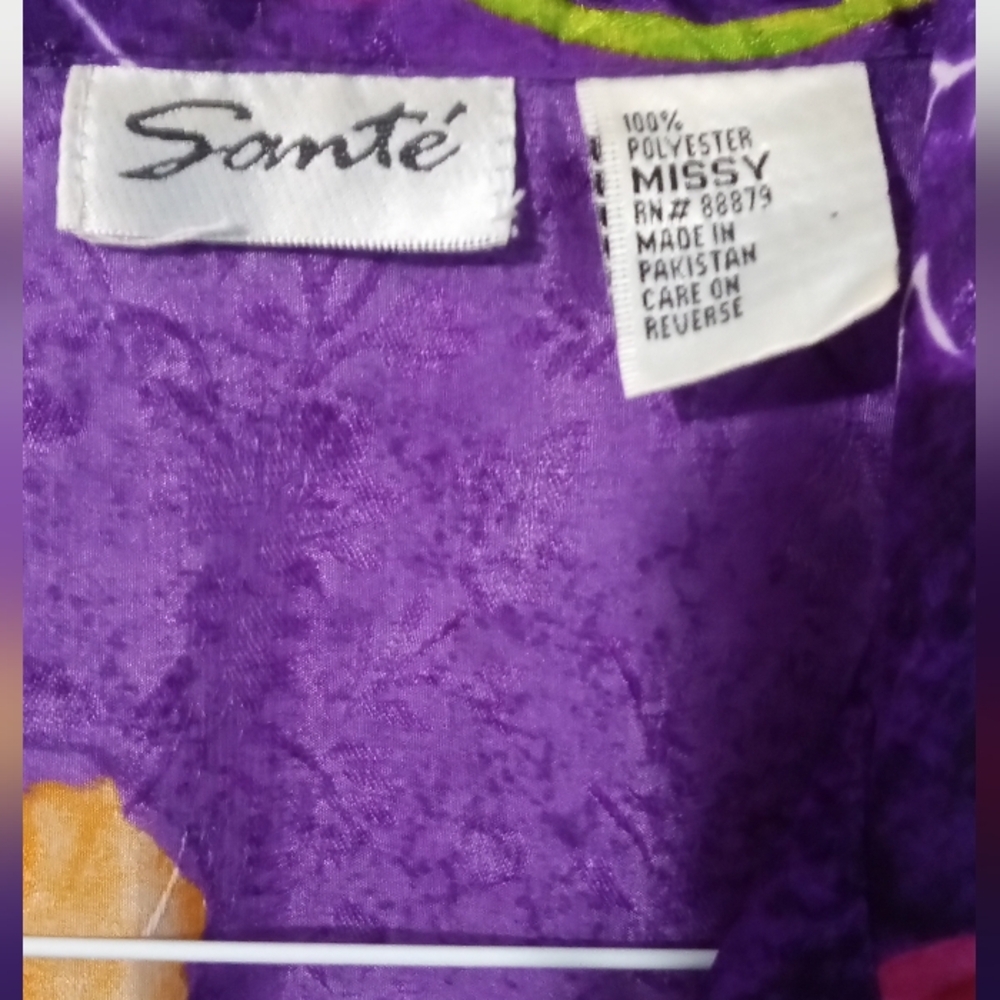 Floral Purple Housedress - image 2